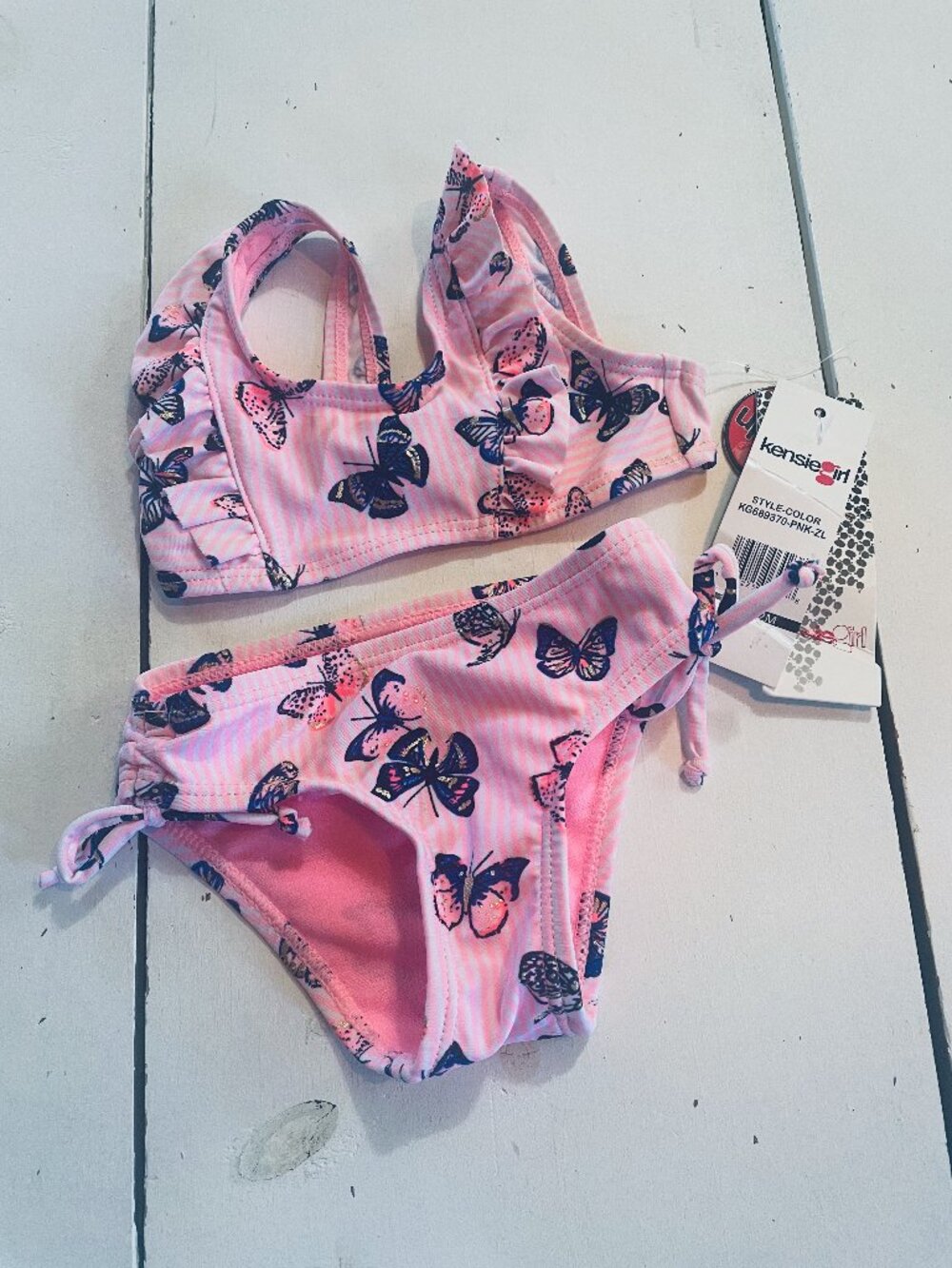 Kensie Girl 2 Pc Swim Suit 12 Months